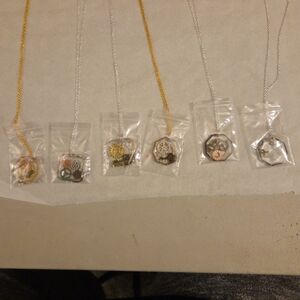 Acrylic Steampunk Hand Crafted Pendant Necklace